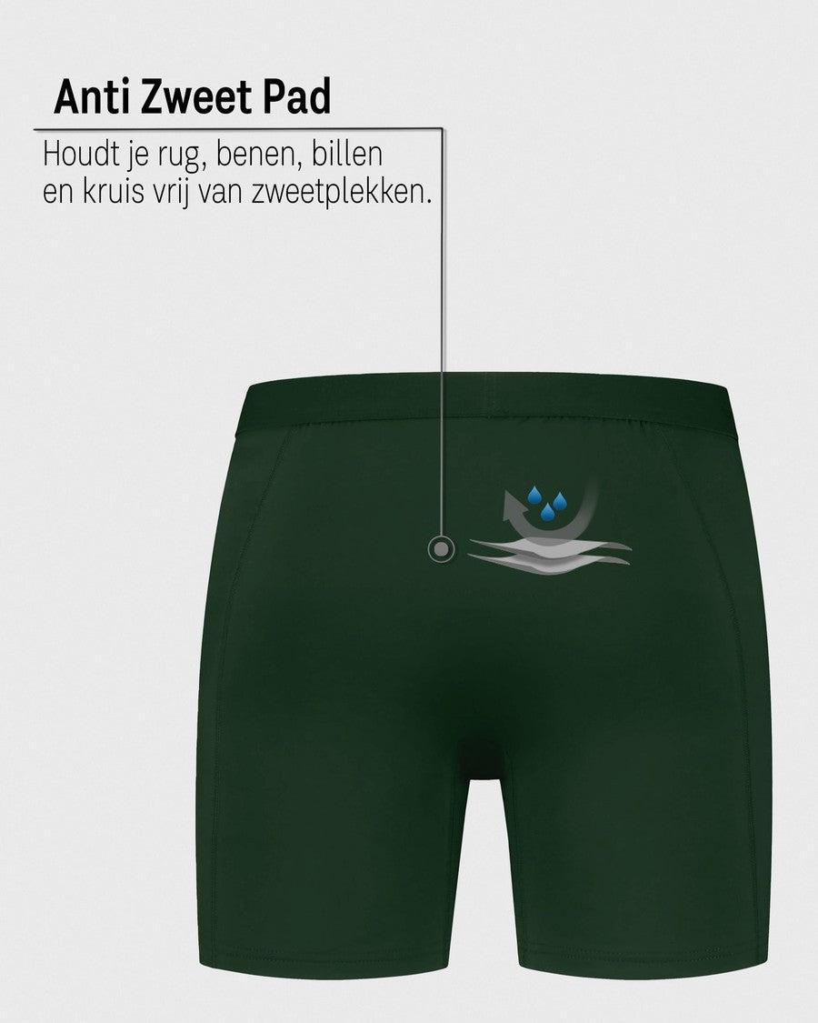 shorts, groen, logo, waterproof, anti-kruipen