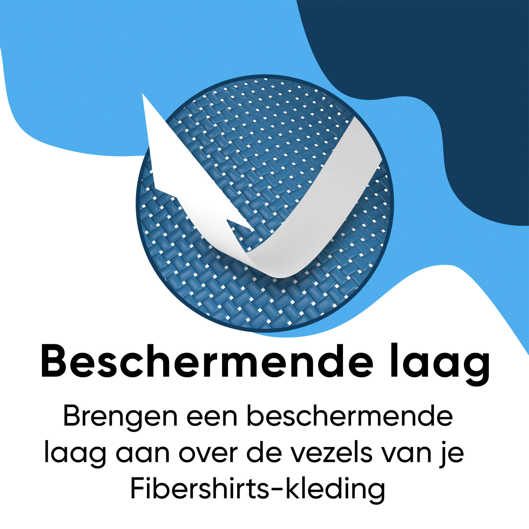 fiberkleding, bescherming, laag, vezels, kledingreiniging